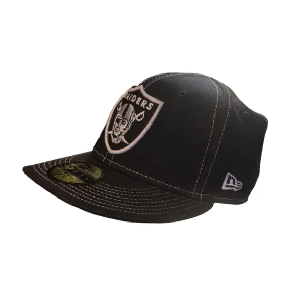 New Era Black Raiders Cap - Picture 3 of 8